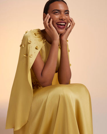 JULIE GOLD DRESS – waedasmar