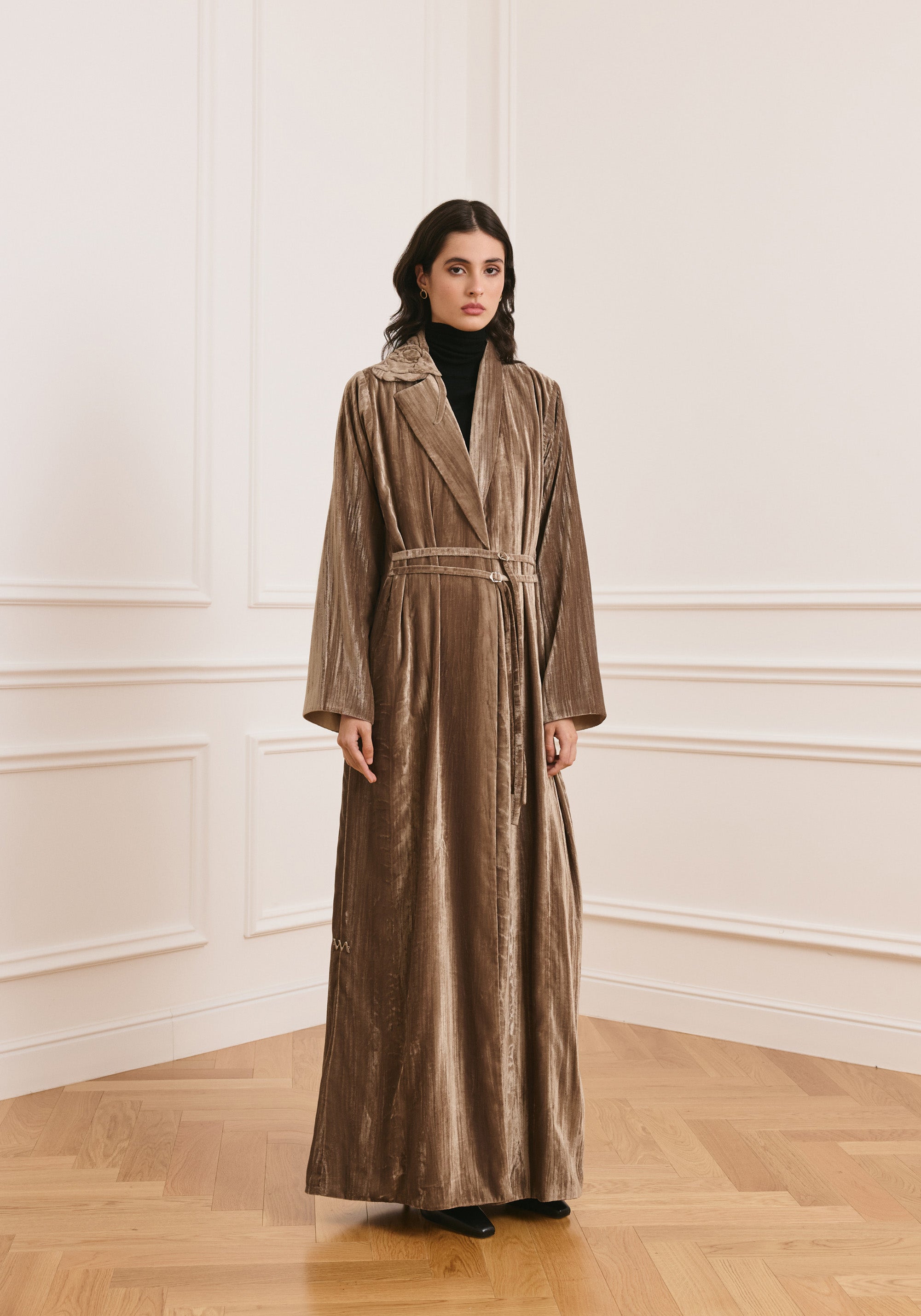 Chestnut abaya